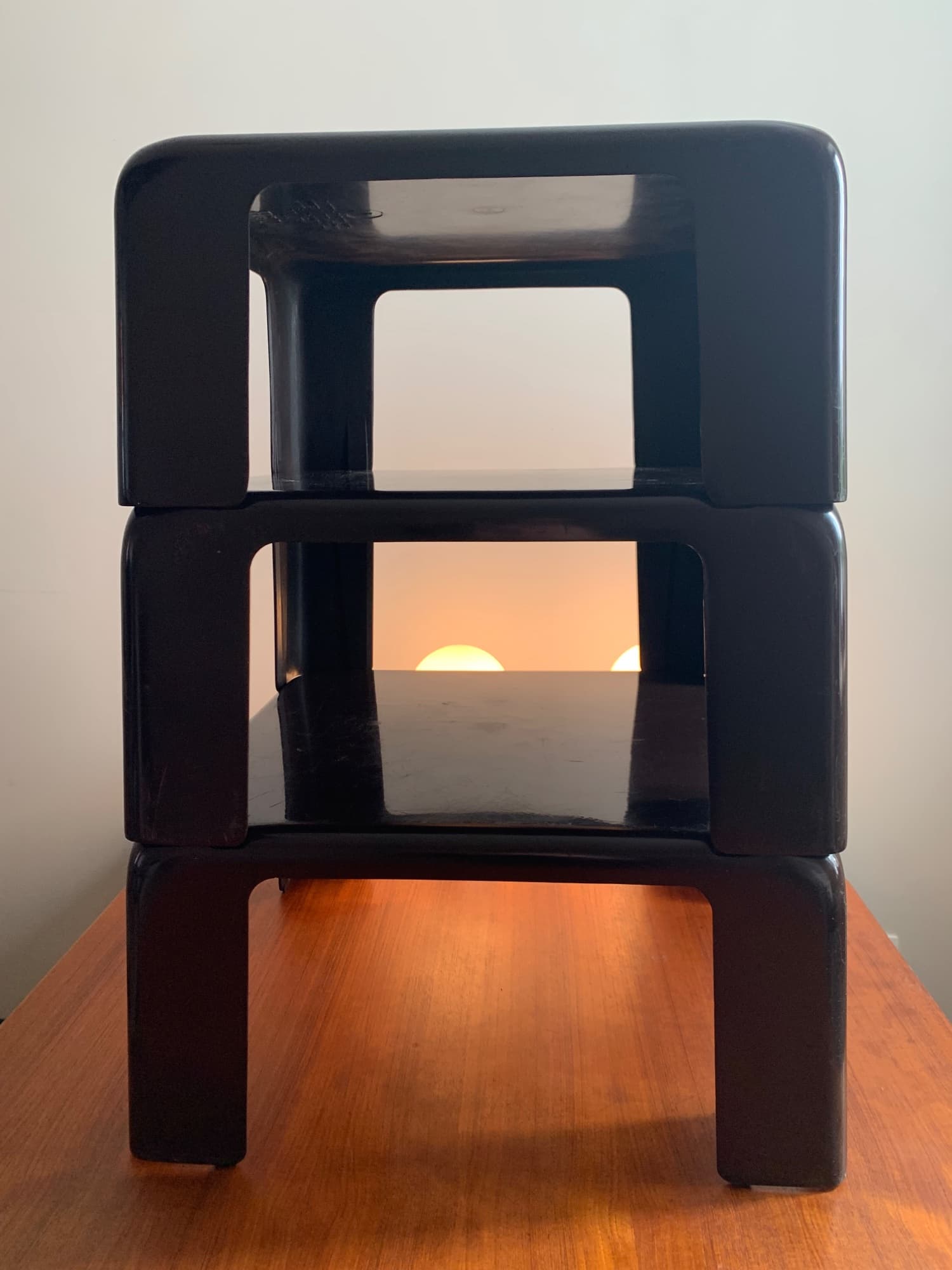 Mario Bellini "4 Gatti" Stacking Tables for C&B Italia, Set of 3