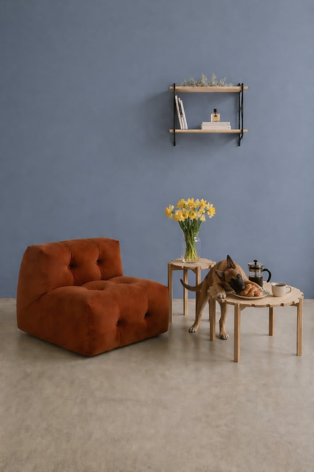 Dessus Wall Shelf, black photo 4