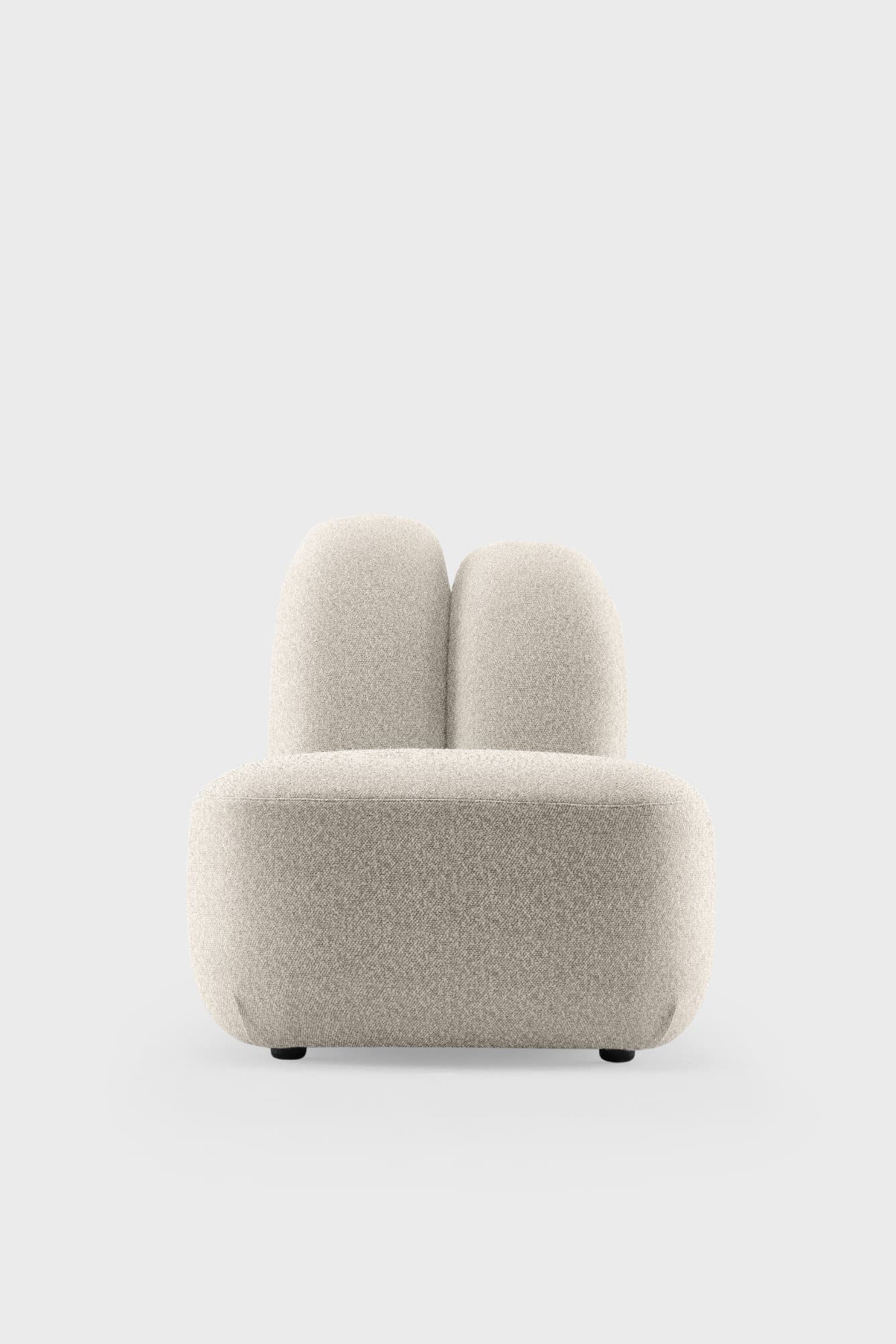 Bunny Designer Lounge Chair, beige photo 3