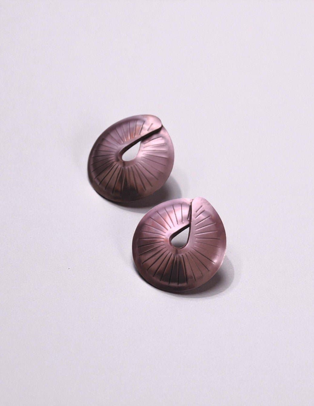 Ara earrings - ROSE BRONZE