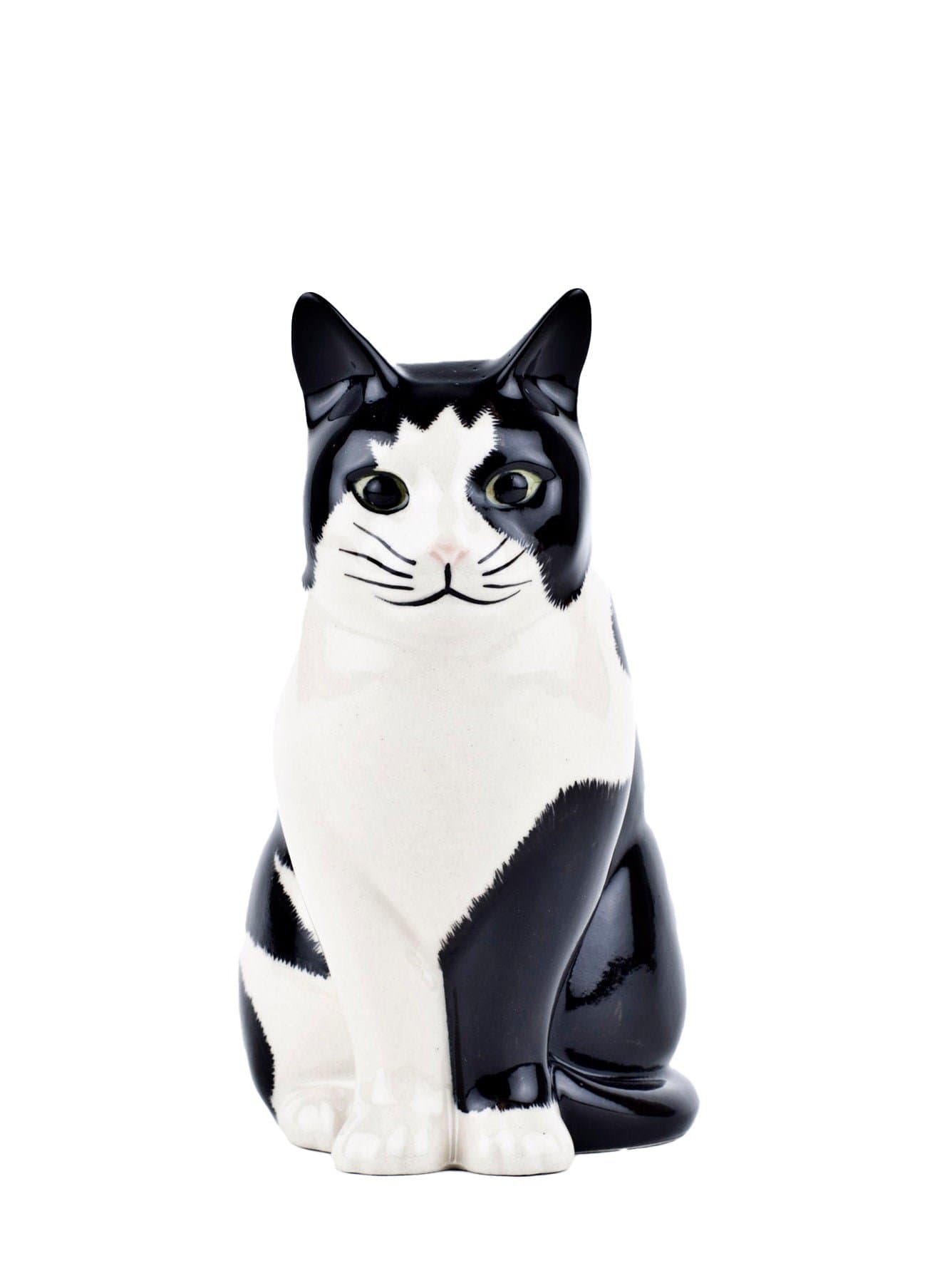 Quail Ceramics: Barney Cat flower vase, small