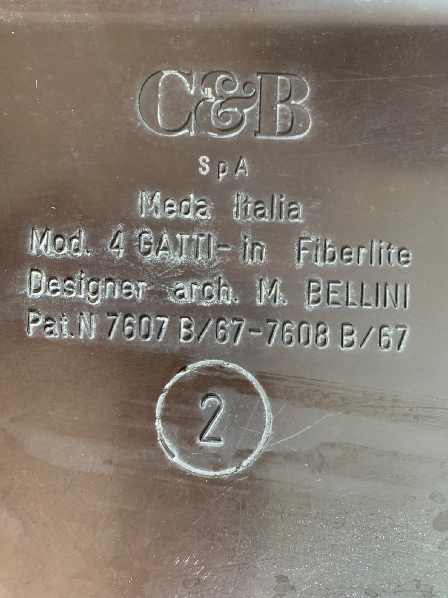 Mario Bellini "4 Gatti" Stacking Tables for C&B Italia, Set of 3 photo 2