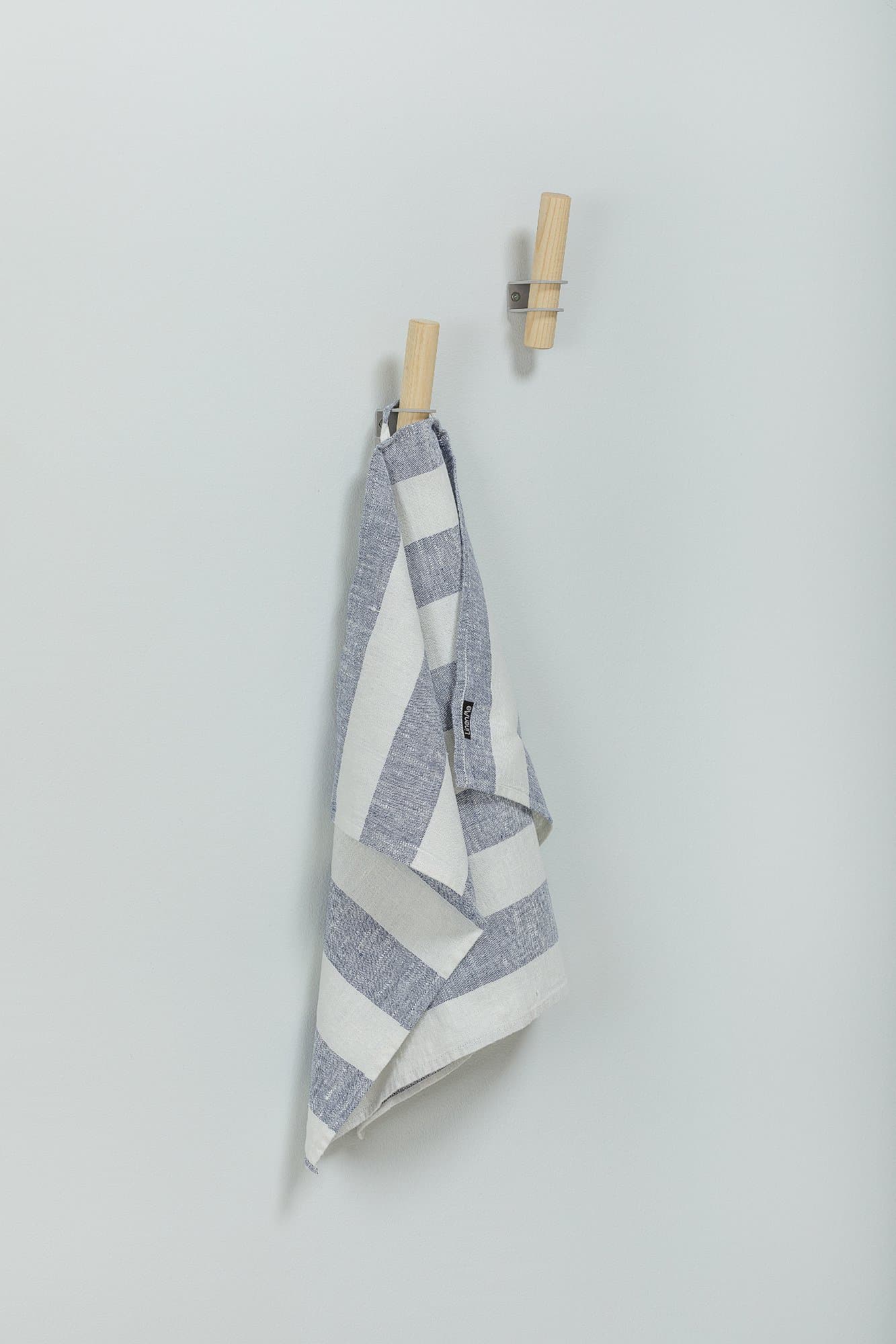 Torch Wooden Hook Rack 2pcs, grey photo 5
