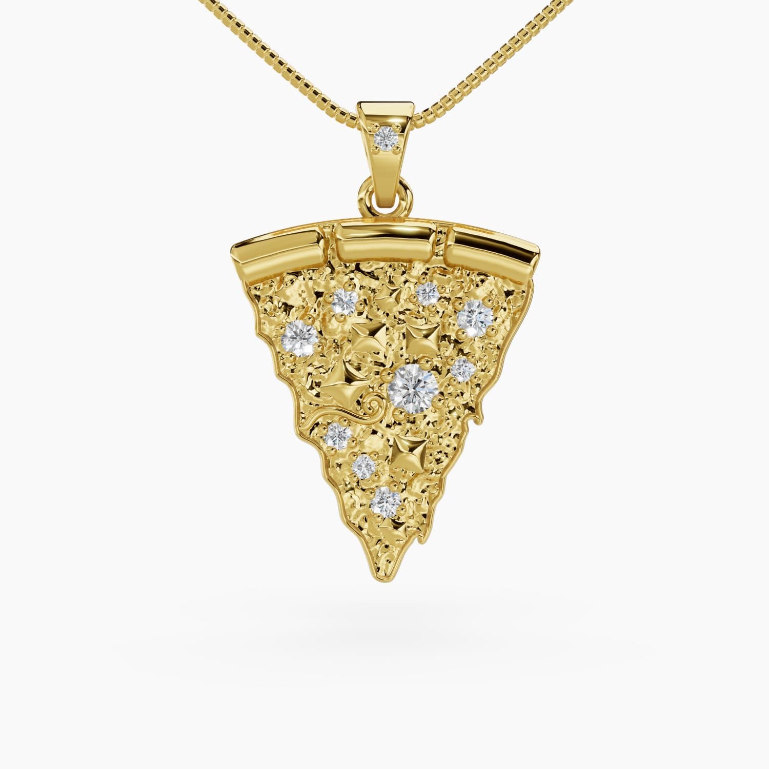 Perfect Fit Pizza Necklace