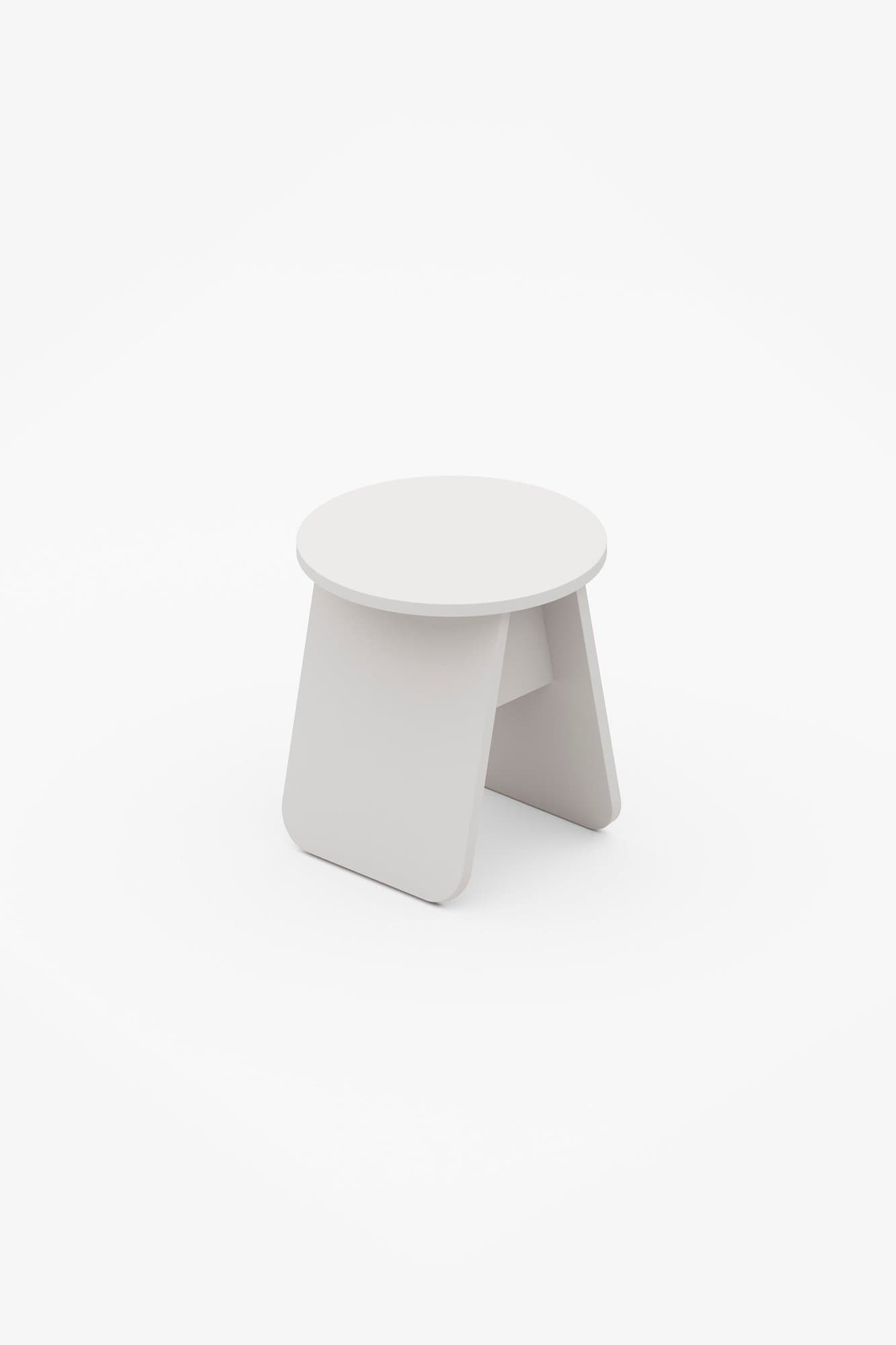 Momoko Side Table Round Small D40, cachmere
