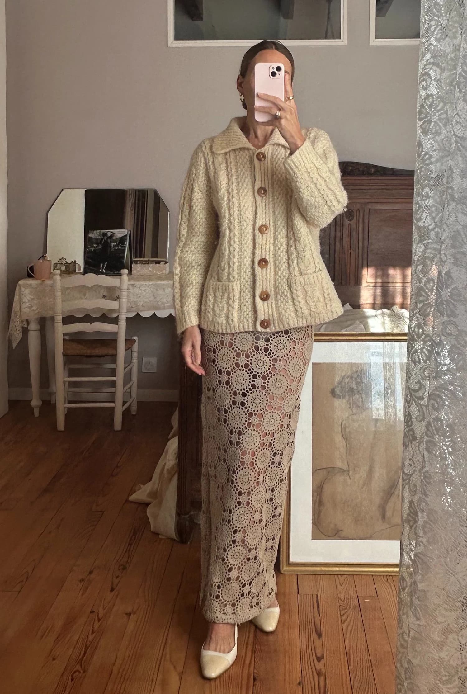 For Love of the Moon X Chloe Skirt in Silene