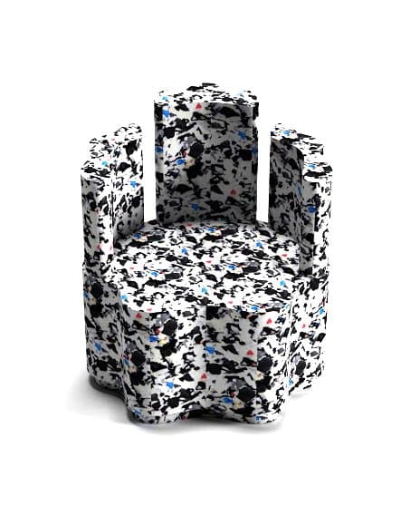 PATATINA ARMCHAIR -Clear Foam