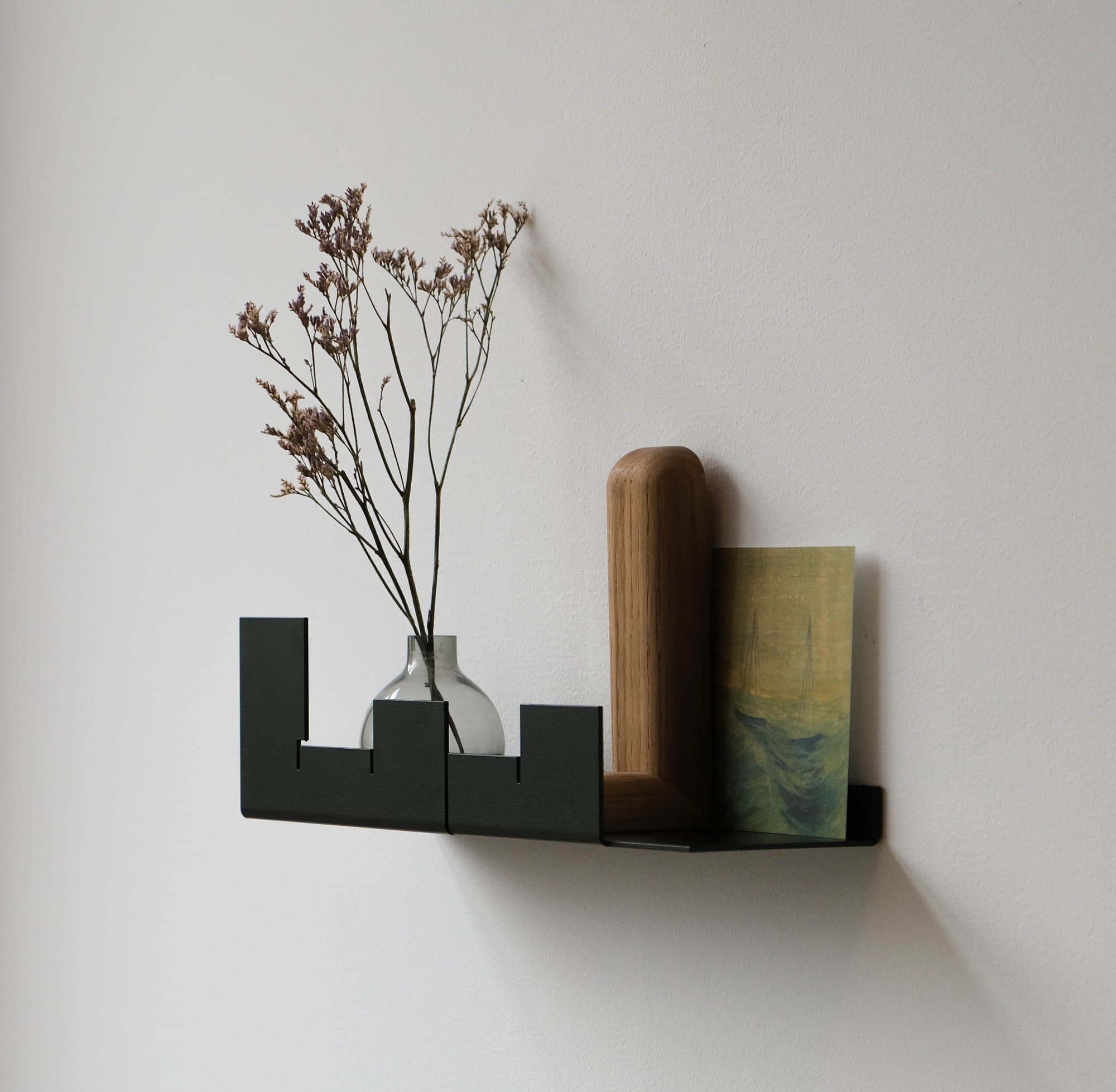 NVMD Wall Shelf City, black photo 6