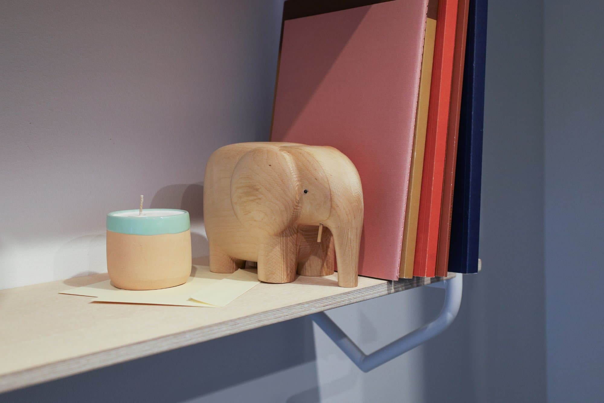 I Piccolini Wooden Animal Figures Elephant photo 2
