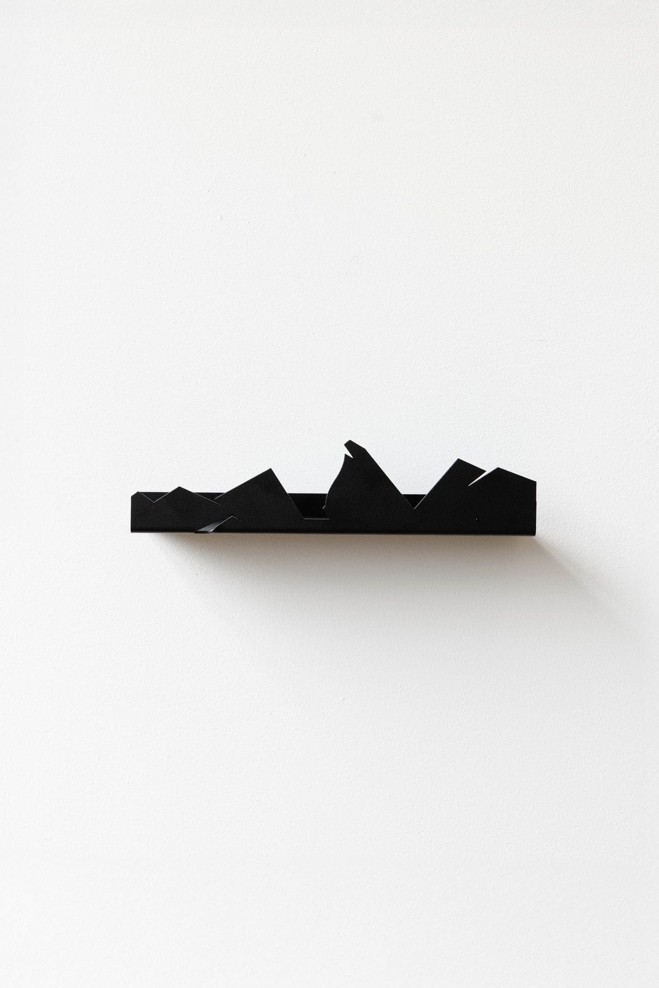 NVMD Wall Shelf Mountains, black