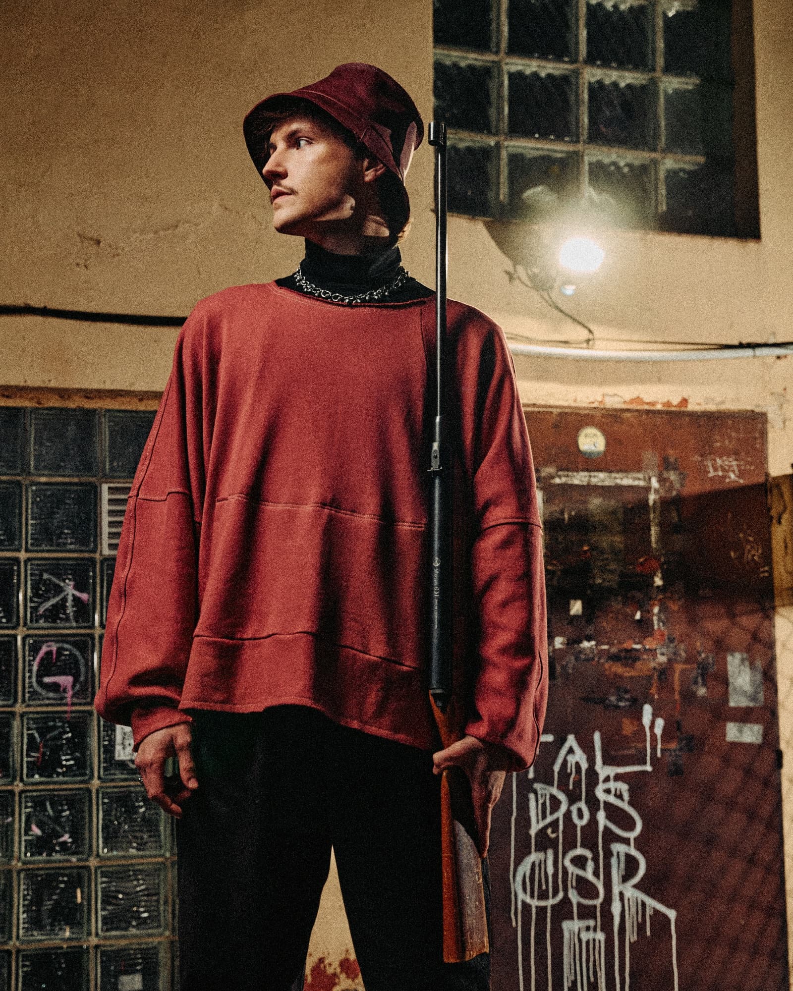 Paper rose sweatshirt