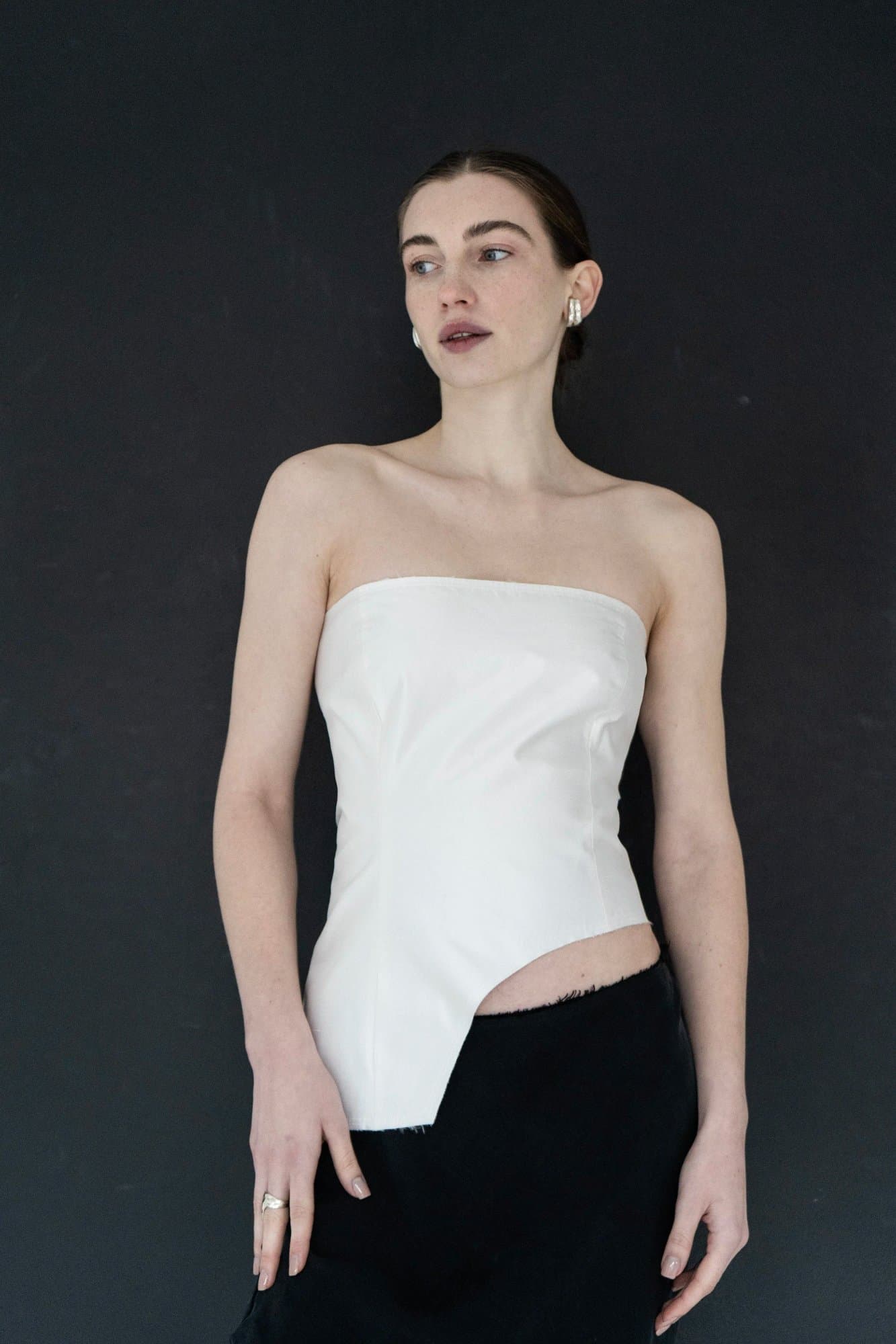 MOLOKO PURE SILK DECOSNTRUCTED TOP — K M by L A N G E