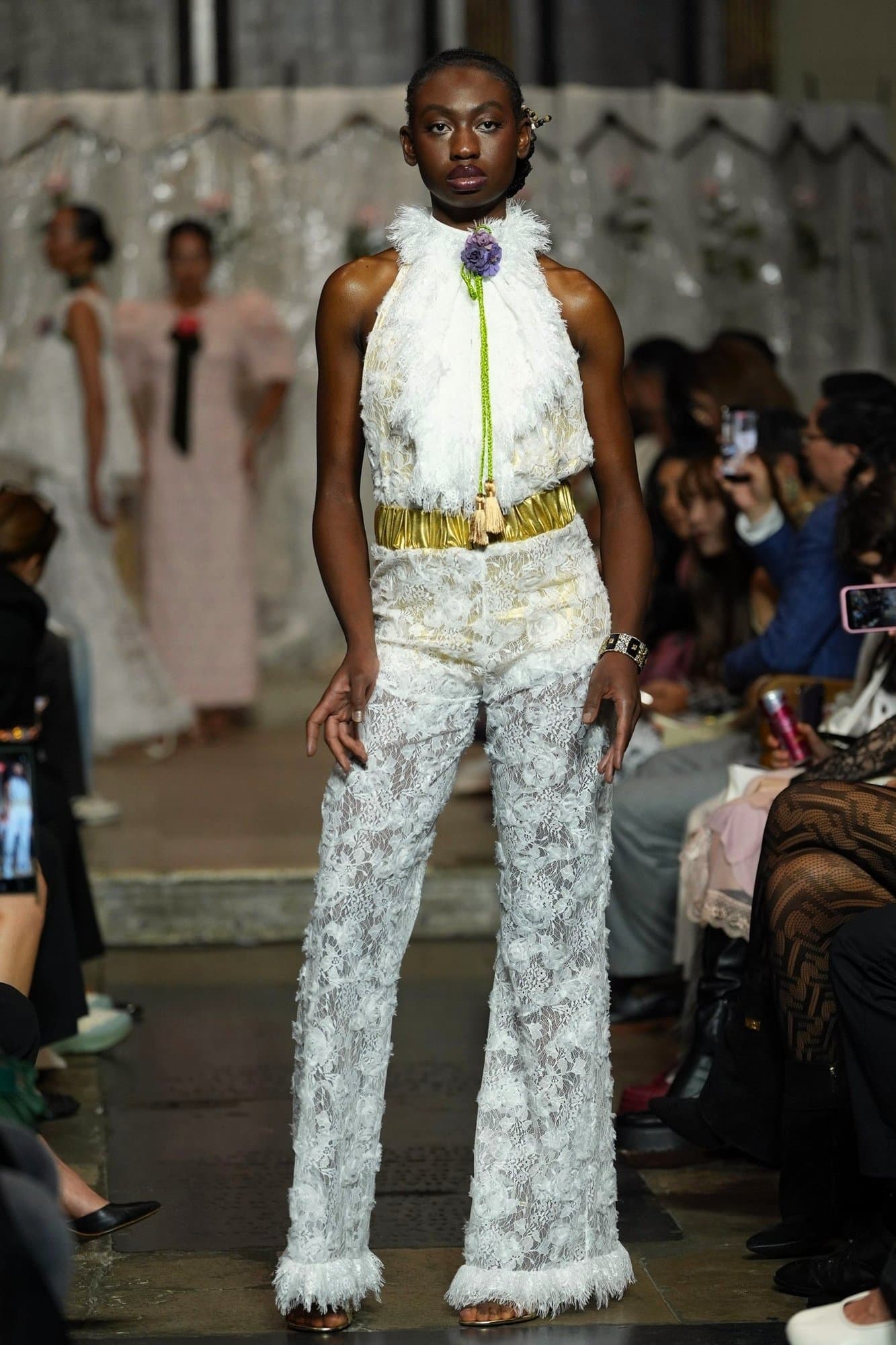 CLARISSE LACE JUMPSUIT