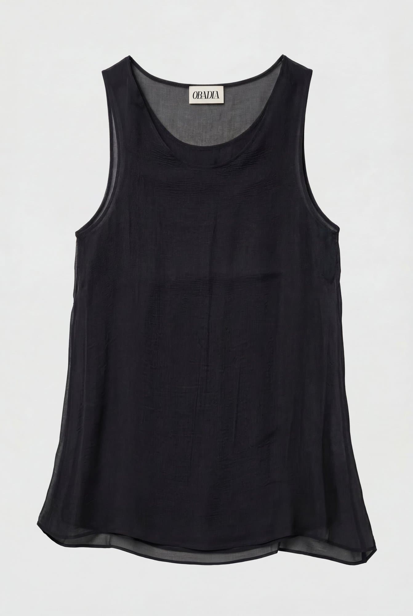 Ruthven Top - Silk Double Tank Top