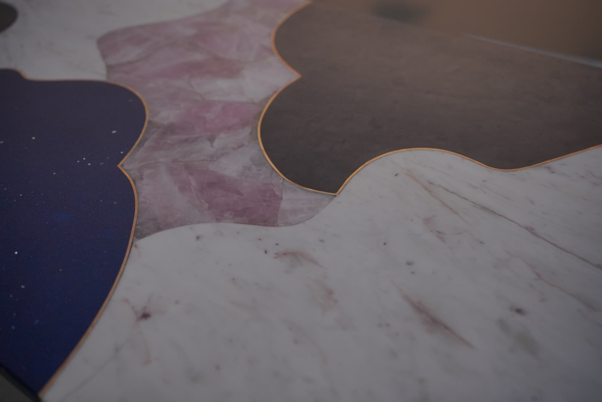 Stone Marquetry Dining Table