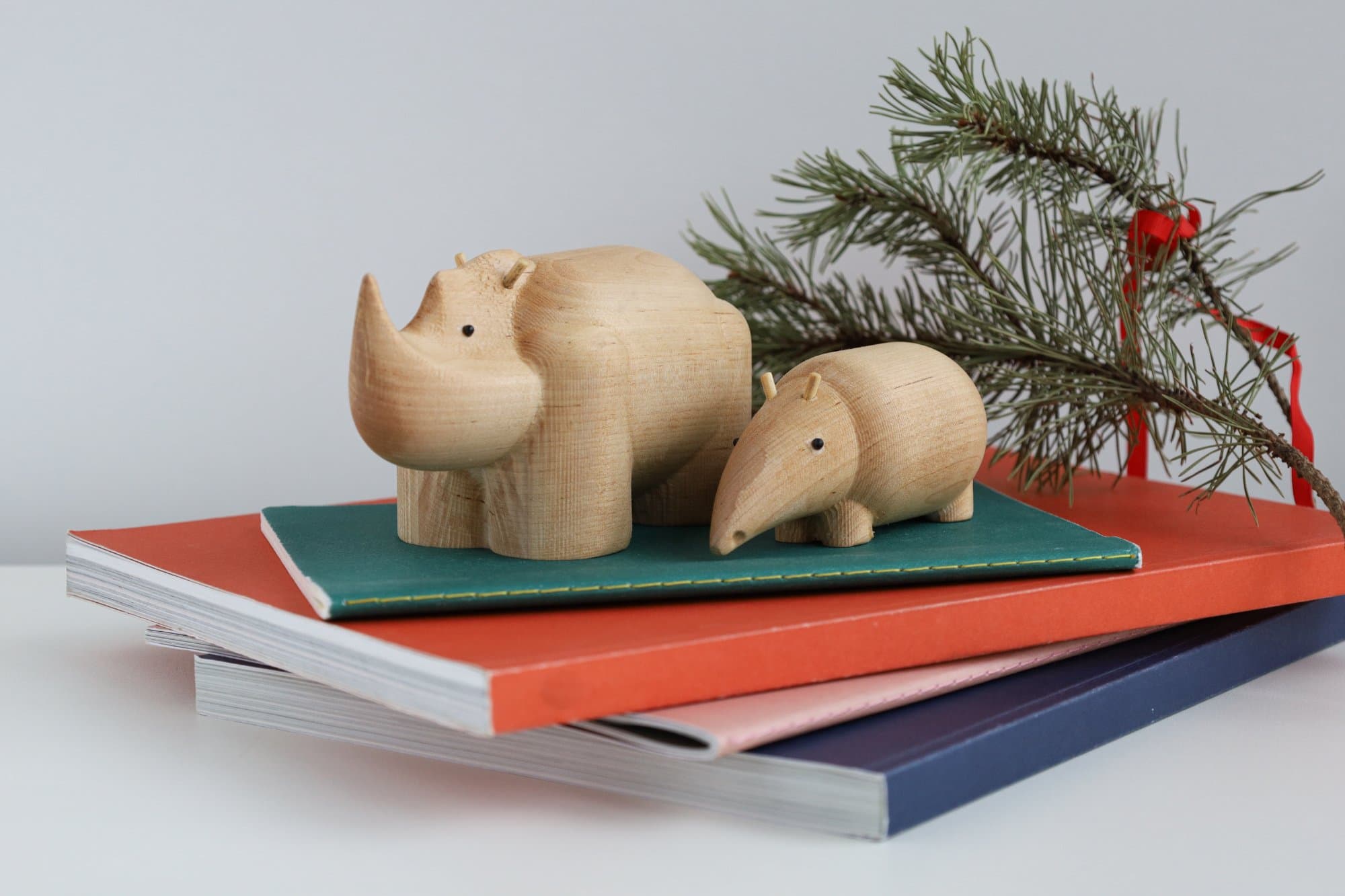 I Piccolini Wooden Animal Figures Tapir photo 3