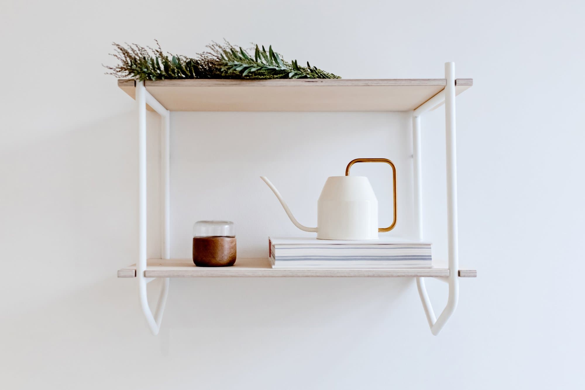 Dessus Wall Shelf, white photo 2
