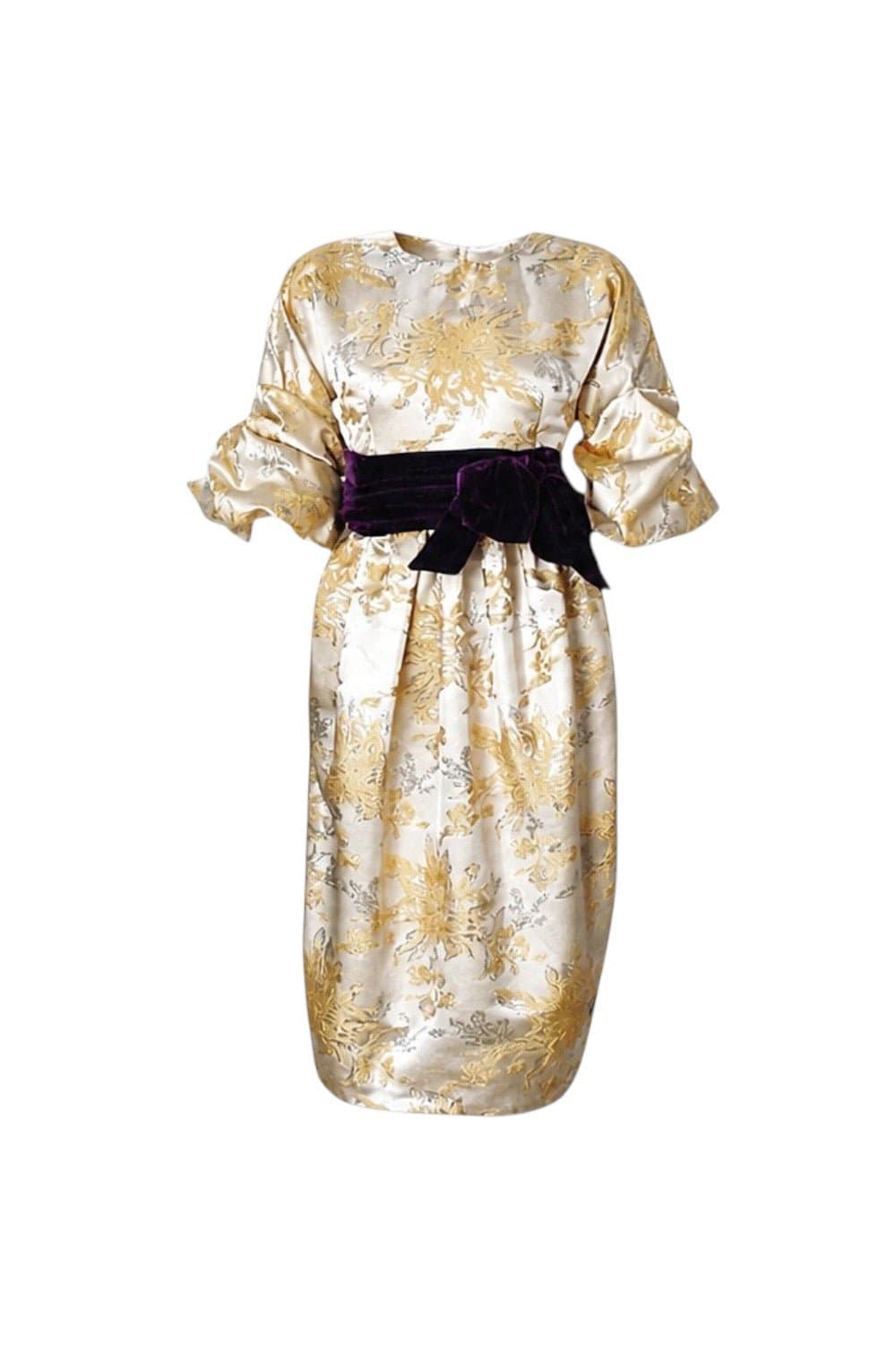 SOFT VOLUME JACQUARD Dress