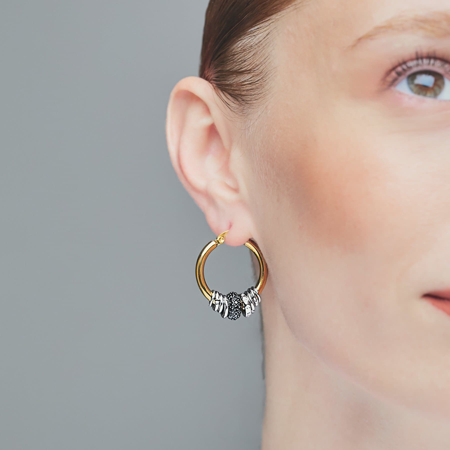 HALO Gold Earrings