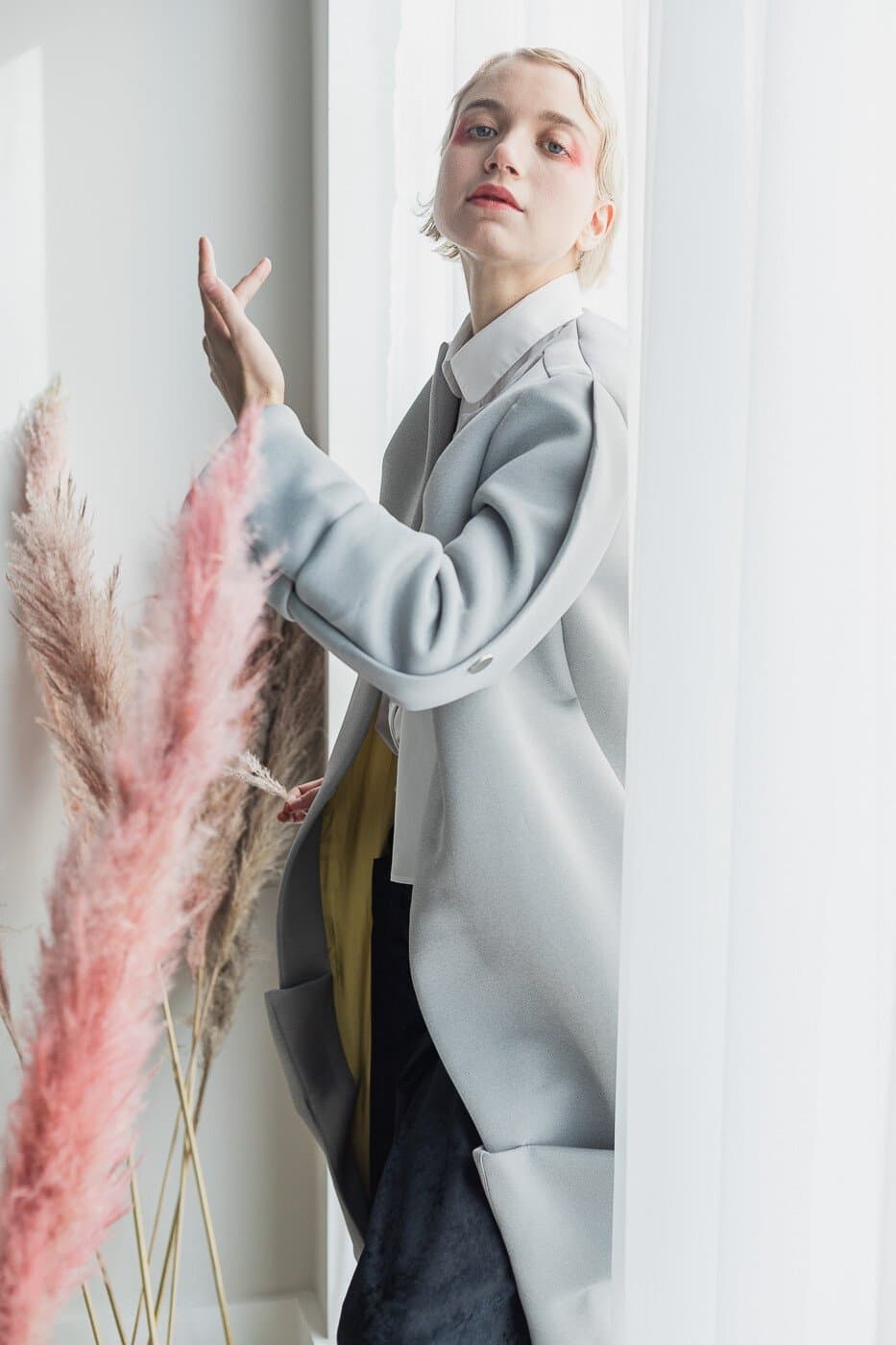 Double Zip Cocoon Coat