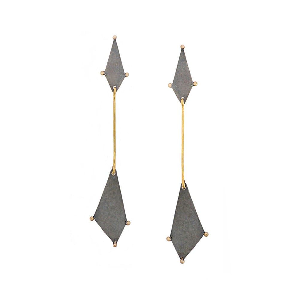 Polygon Armour Earrings