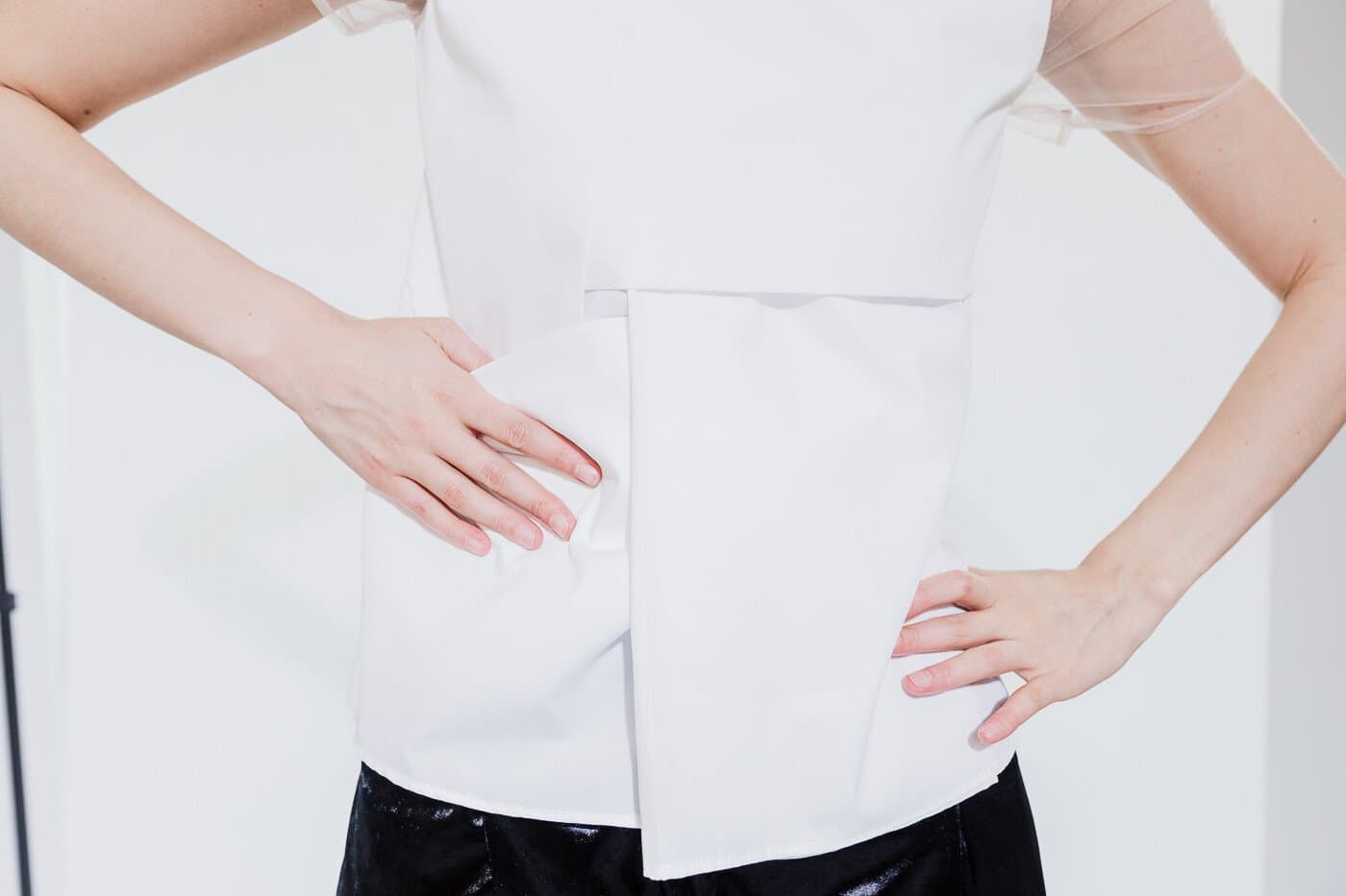 Asymmetric Origami Top