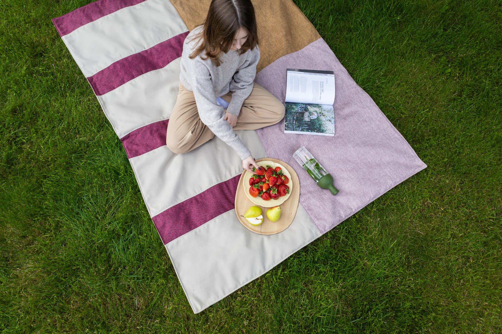 Klod Throw Blanket, pink photo 4