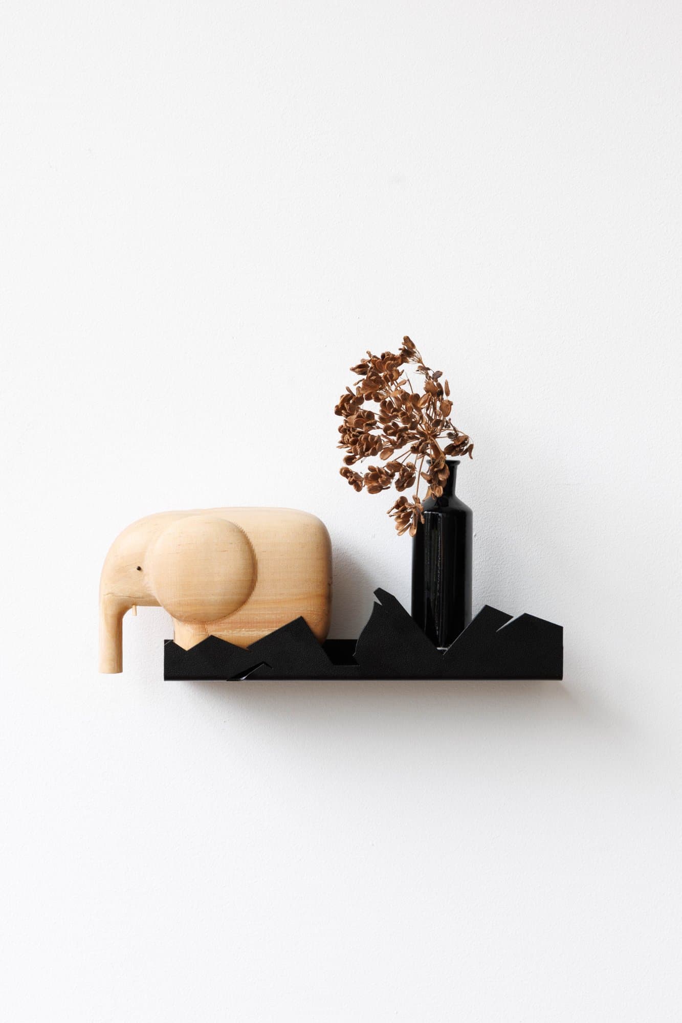 I Piccolini Wooden Animal Figures Elephant photo 3