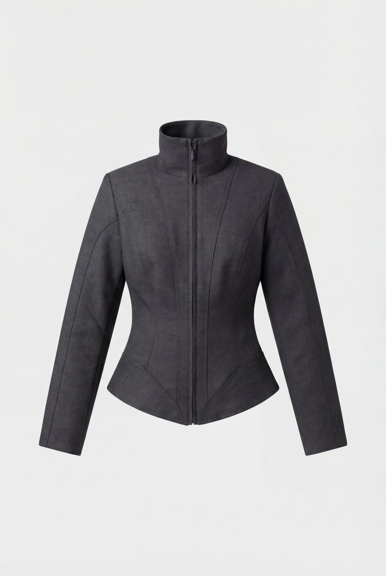 Manhunt Jacket | Cut-out Wool Jacket