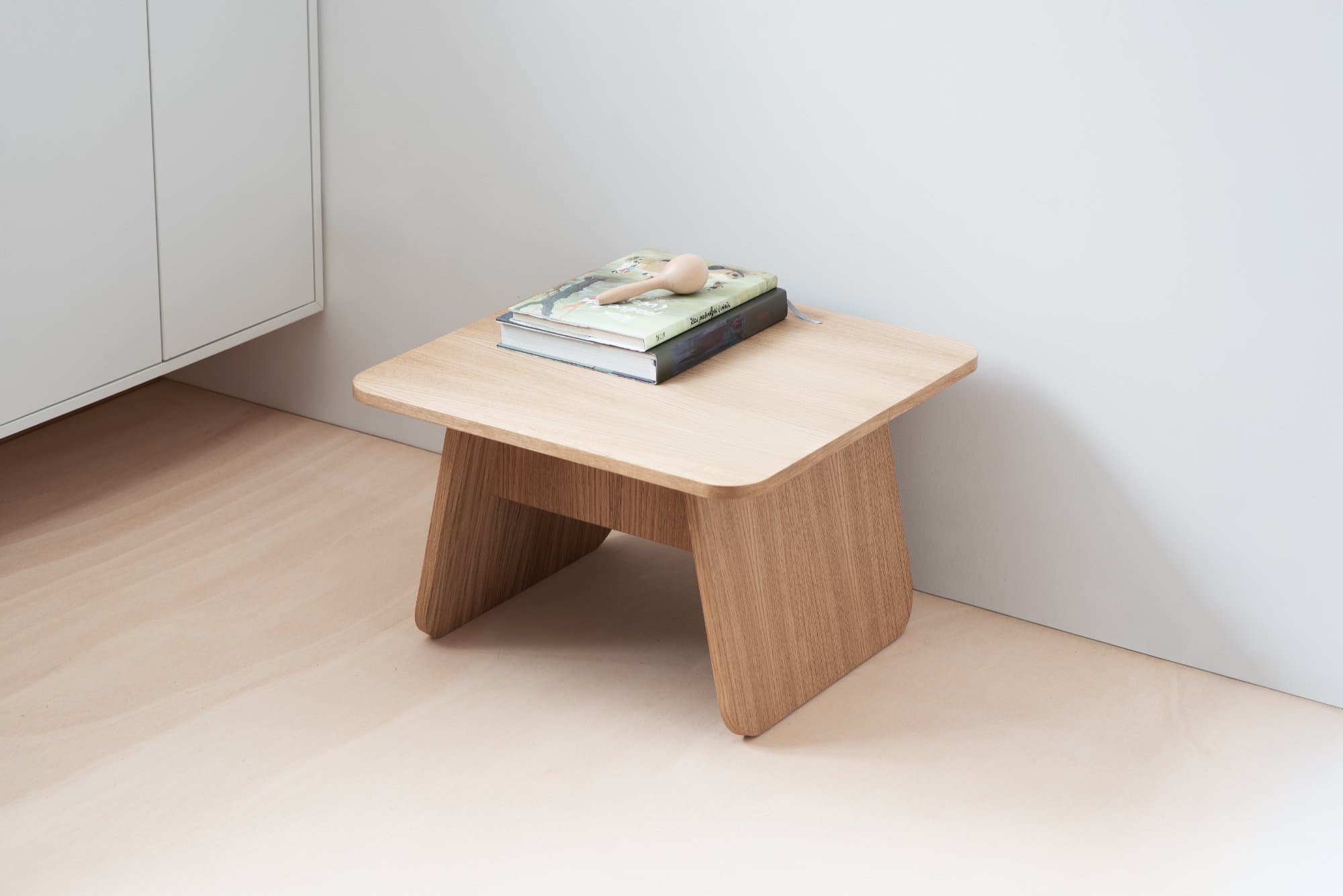 Momoko Coffee Table Square Big L40, oak photo 2