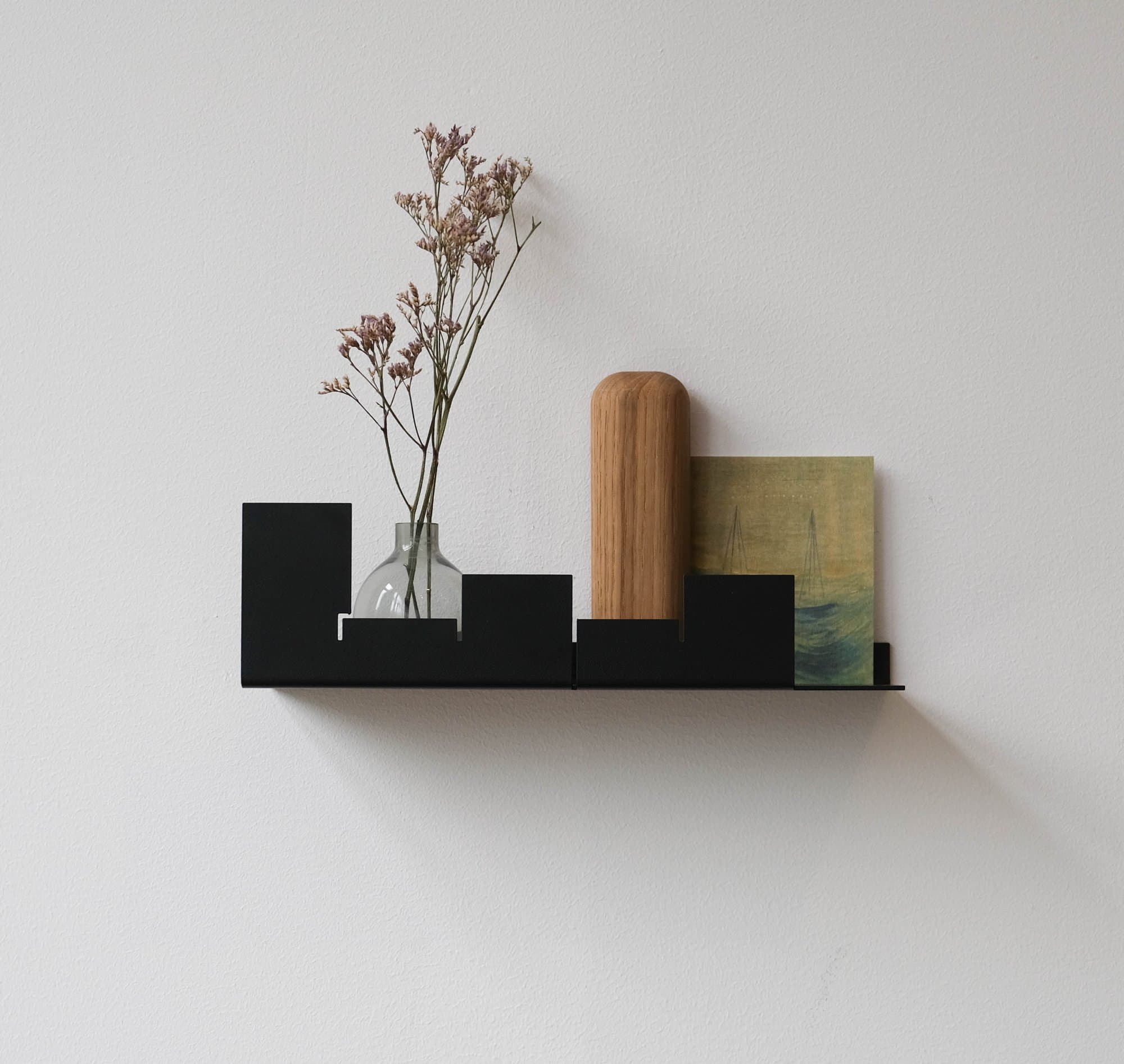 NVMD Wall Shelf City, black photo 4